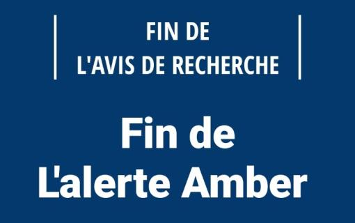 Fin de l'alerte Amber les enfants ont été retrouvés