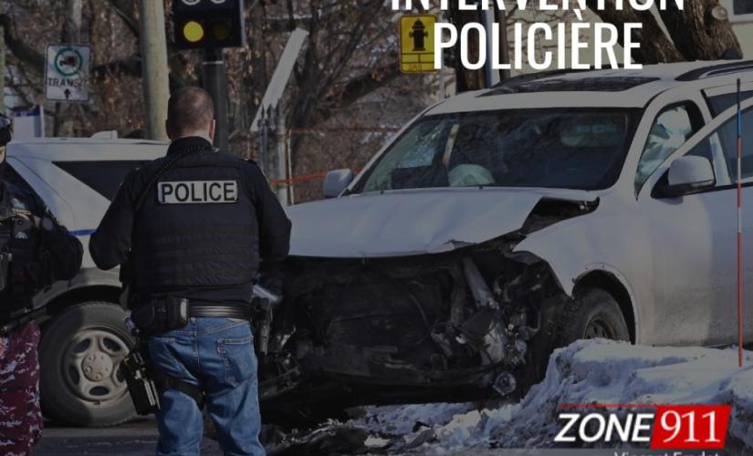 Beauport - Un vol à l’étalage mène à une fuite policière et à un accident impliquant plusieurs véhicules