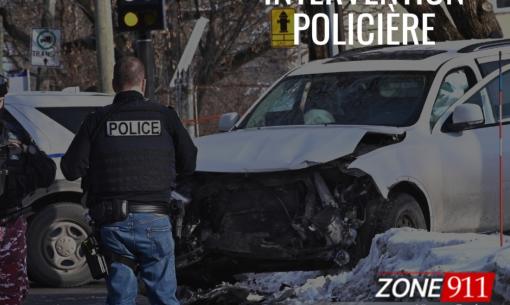 Beauport - Un vol à l’étalage mène à une fuite policière et à un accident impliquant plusieurs véhicules