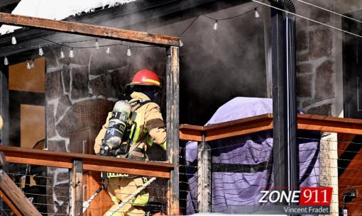Québec - Incendie dans une résidence du secteur nord de Beauport 