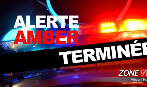 Alerte Amber TERMINÉE