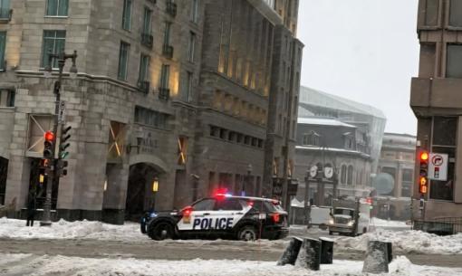 Intervention policière en raison d'une personne en crise à la Haute-Ville de Québec 