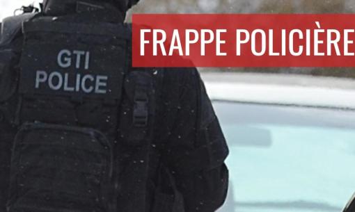 Frappe policière à Québec par l'ENRCO