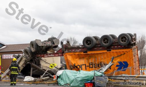 Accident mortel à Vallée-Jonction en 2024 le camionneur est arrêté