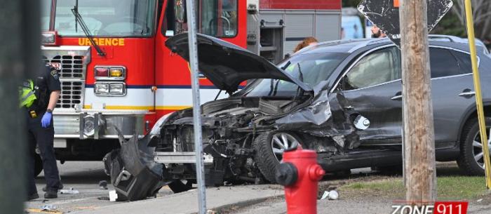 Grave accident à Beauport un conducteur arrêté 