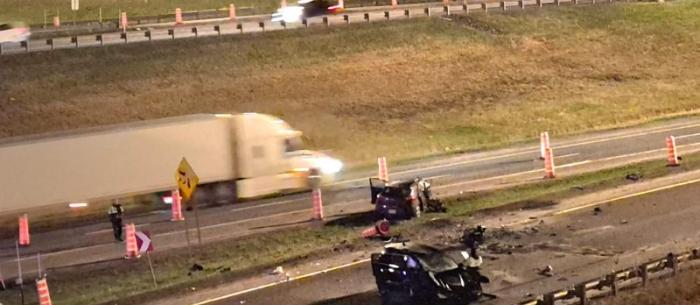 Lévis - Grave accident sur la 20 près des ponts : la conductrice circulait à sens inverse 