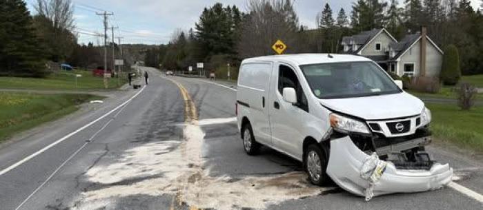 Accident de moto mortel à Magog