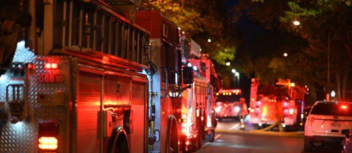 Intervention incendie sur la rue Aberdeen à la Haute-Ville de Québec