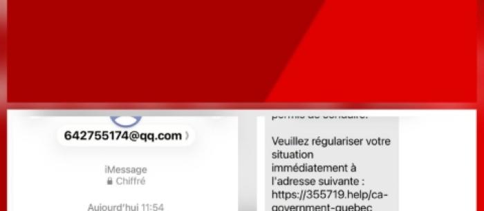 ALERTE PRUDENCE Mise en garde de la Ville de Québec : des textos frauduleux circulent