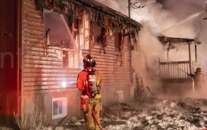 Incendie majeur cette nuit à La Durantaye dans Bellechasse