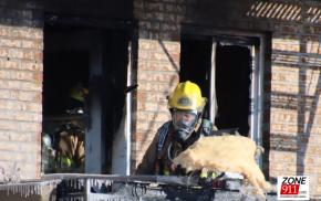 Important incendie à Sainte-Anne-des-Plaines