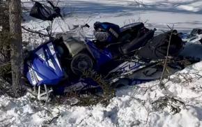 Accident de motoneige à Ste-Catherine-de-la-Jacques-Cartier