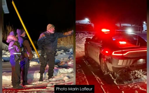 DERNIÈRE HEURE - Invasion de domicile à Saint-Édouard-de-Lotbinière