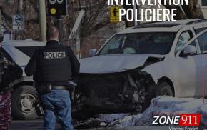 Beauport - Un vol à l’étalage mène à une fuite policière et à un accident impliquant plusieurs véhicules