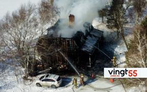 Une résidence détruite et un chien a péri dans un incendie à Wickham 