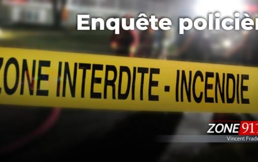 Québec - Véhicule en feu dans un stationnement d'un immeuble de la Haute-Ville possiblement criminel 