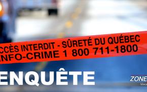 Une personne retrouvée sans vie sur le bord du chemin à Drummondville