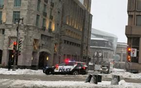 Intervention policière en raison d'une personne en crise à la Haute-Ville de Québec