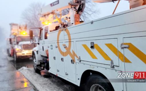 Près de 200 000 abonnés privés de courant au Québec