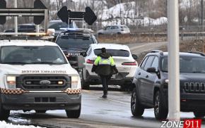 Québec - Une automobiliste cause un accident en circulant à sens inverse