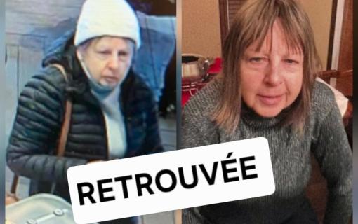 Alerte Avis de recherche : Céline Pelletier, 73 ans de Québec portée disparue