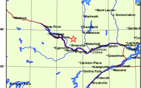 Tremblement de terre dans la région de l’Outaouais