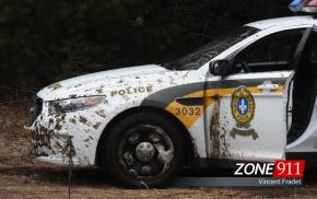 Deux policiers de la Sûreté du Québec blessés dans un accident à Saint-Hyacinthe