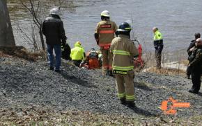 Saint-Georges : Une adolescente sauvée dans la rivière Chaudière