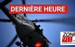 DERNIÈRE HEURE - Importante opération policière afin de localiser un individu en fuite à Tourville