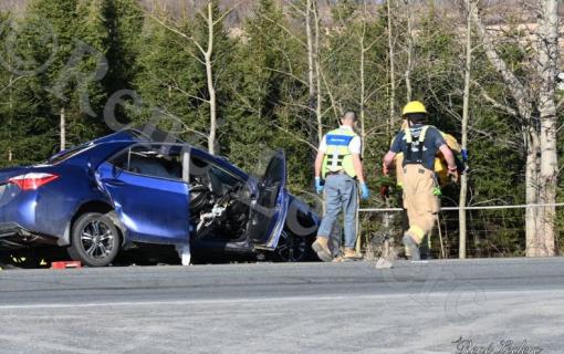 DERNIÈRE HEURE : Un grave accident route 277 / 276 à Lac-Etchemin a fait deux décès