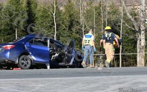 DERNIÈRE HEURE : Un grave accident route 277 / 276 à Lac-Etchemin a fait deux décès