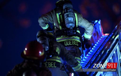 Incendie dans un immeuble à logements à Ste-Foy 