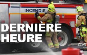 DERNIÈRE HEURE Incendie dans un bâtiment dans le quartier St-Roch à Québec 