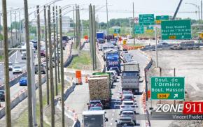 ENFIN ! Les travaux sur l'autoroute Félix Leclerc à Québec sont presque terminés