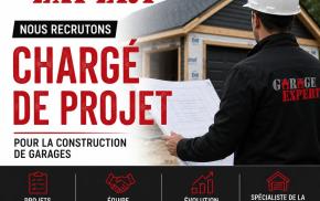Offre d'emploi - Garage Expert est à la recherche d’un(e) chargé(e) de projet pour la construction de garages résidentiels