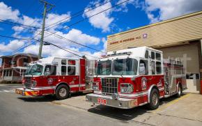 Deux nouveaux camions incendie pour les pompiers de Shawinigan 