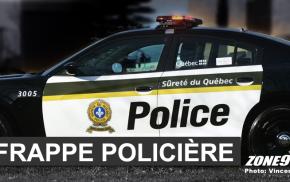 Voici le bilan de la frappe policière sur la Côte-Nord 