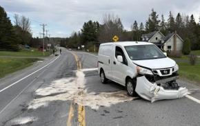 Accident de moto mortel à Magog