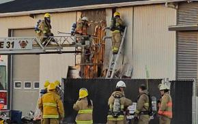 Incendie à Laurier-Station : les pompiers évitent le pire