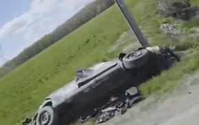 Accident à St-Raphaël de Bellechasse 