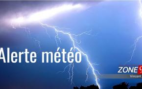 ALERTE MÉTÉO -  Des orages violents pour certains régions de la province 