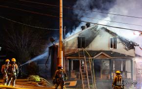 Québec - Incendie dans le secteur de L’Ancienne-Lorette : une personne sauvée et une arrestation