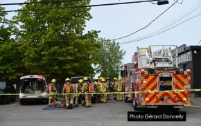 Intervention en cours pour une fuite de gaz sur le boulevard Pierre Bertrand