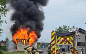 Incendie à Saint-Georges : perte totale