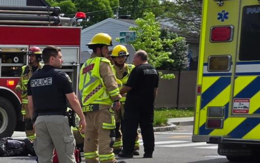 Accident à Beauport face à l’école Primerose