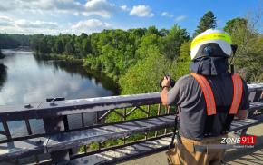 Deux jeunes secourus dans la rivière Montmorency