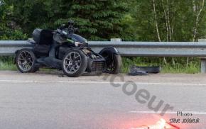 Accident mortel à moto à Saint-Léonard-de-Portneuf