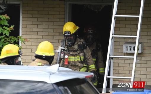Québec - Incendie dans un logement de Limoilou 