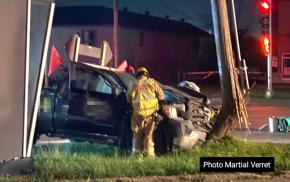Québec – Une collision provoque une panne de courant pour plus de 1 100 abonnés