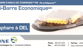 La mini-barre à module DEL économique de Prosignal